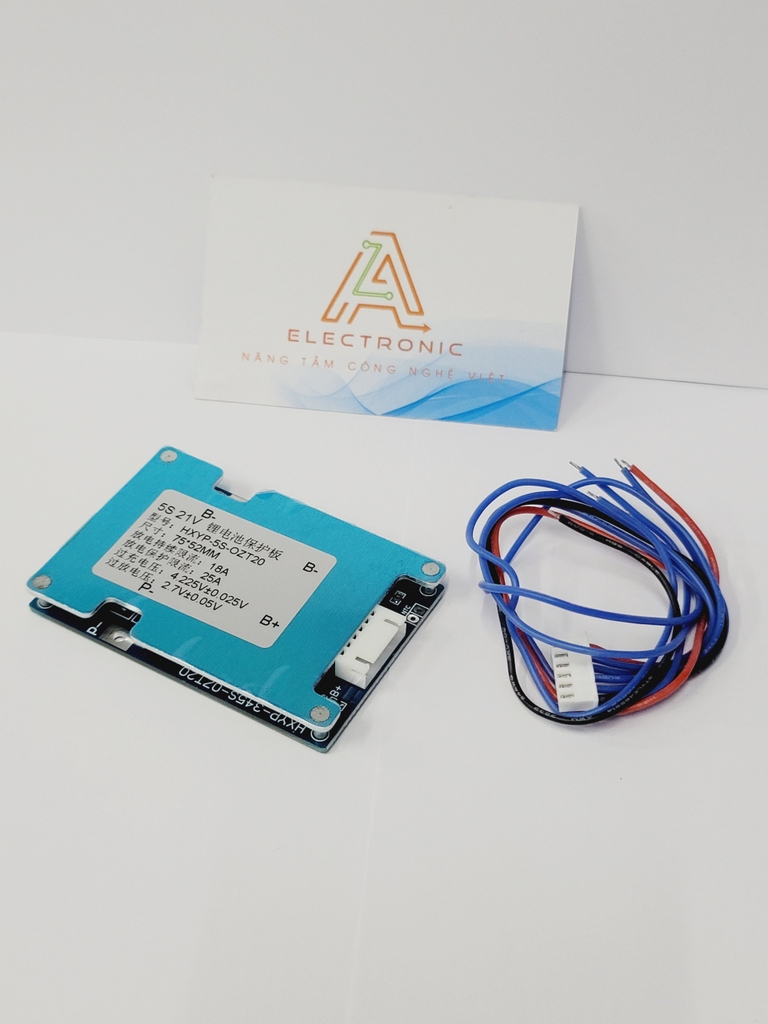 Mạch sạc pin 5S bảo vệ và cân bằng cell pin lithium 18650 21V 18A HXYP ...