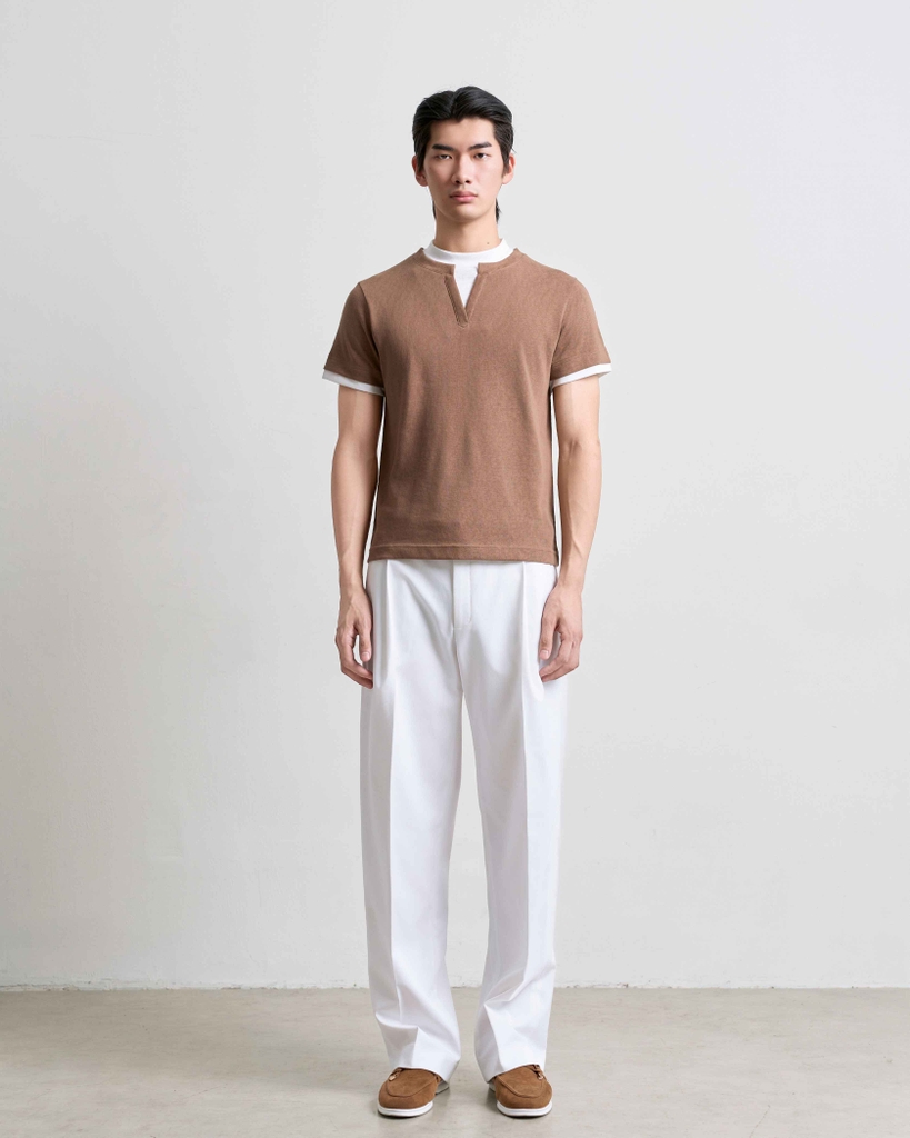 Stack V-Neck T-Shirt