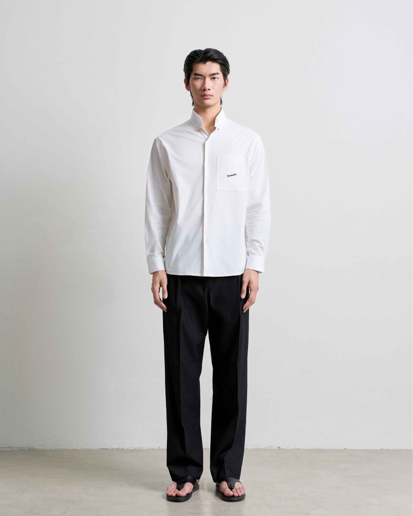 Noah Embroidered Pocket Shirt