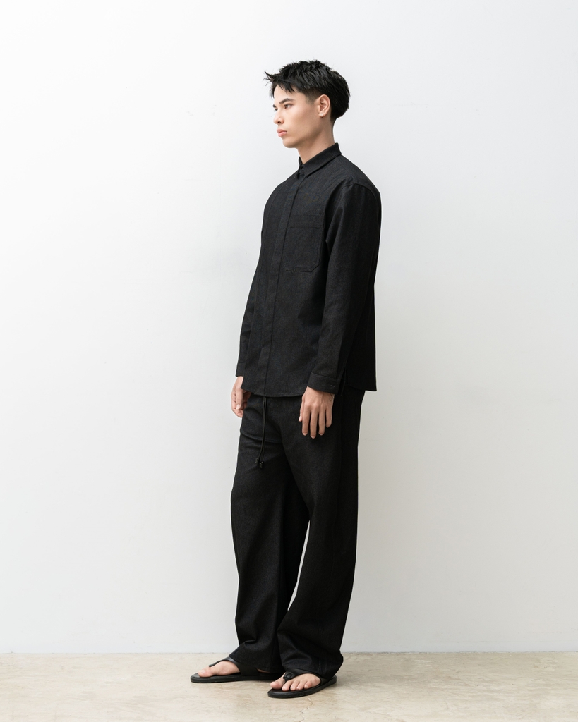 Rub Wide Leg Trousers