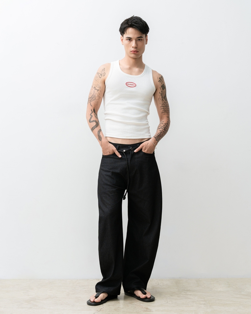 Rub Wide Leg Trousers