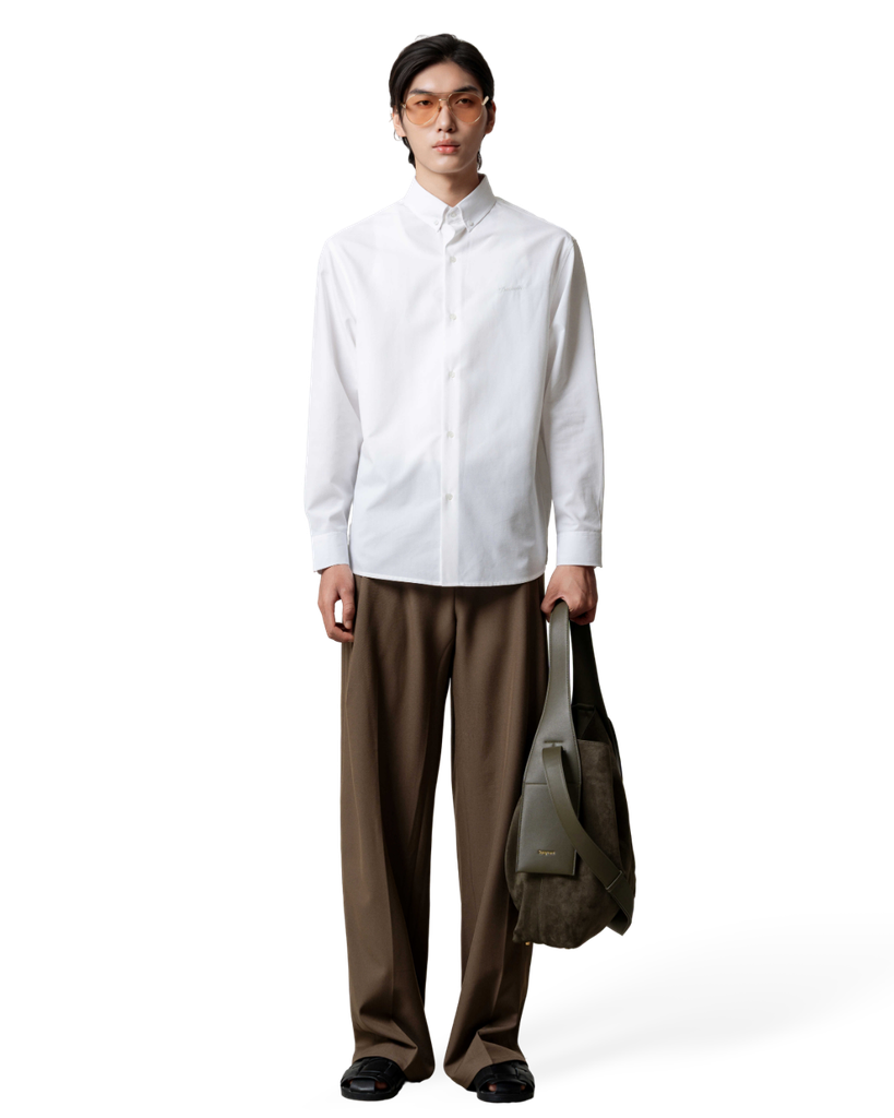 Ain Tonal Embroidered Shirt