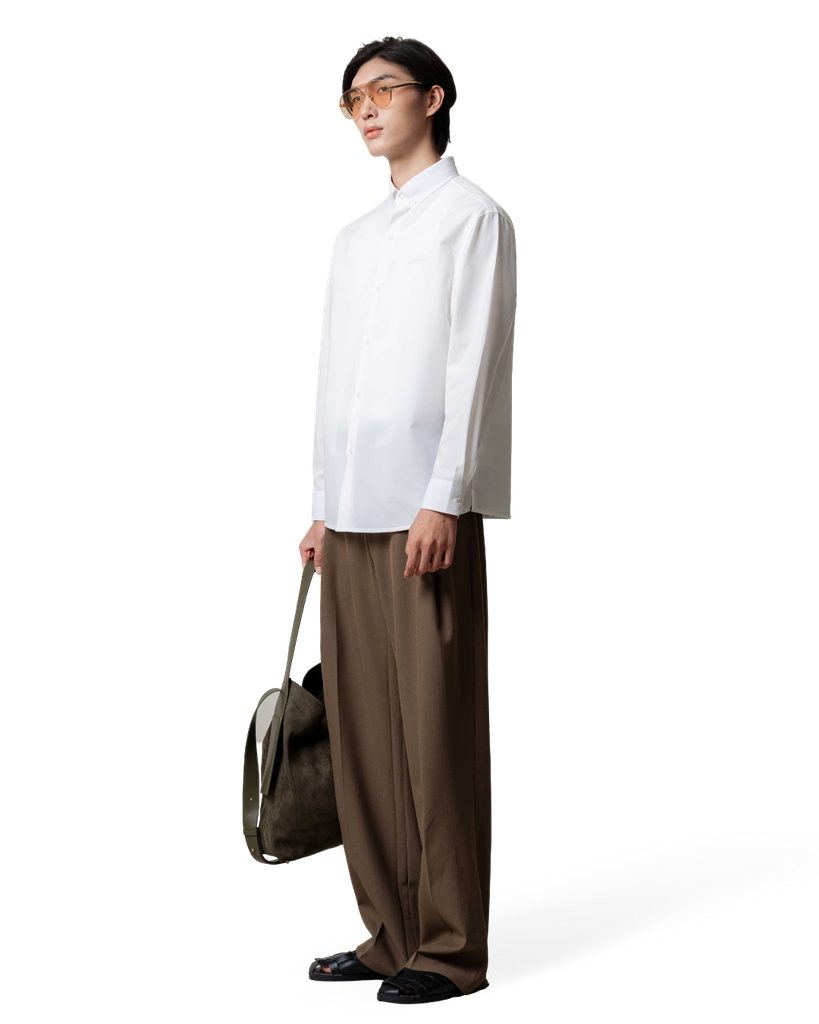 Ain Tonal Embroidered Shirt