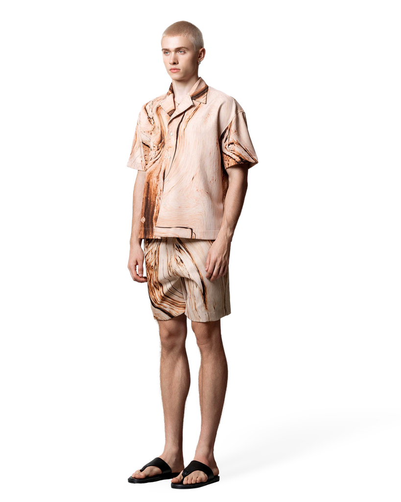 Buzz Woodgrain Print Shirt