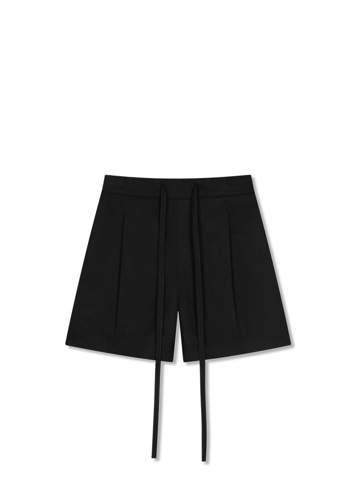 Tan Drawstring Shorts