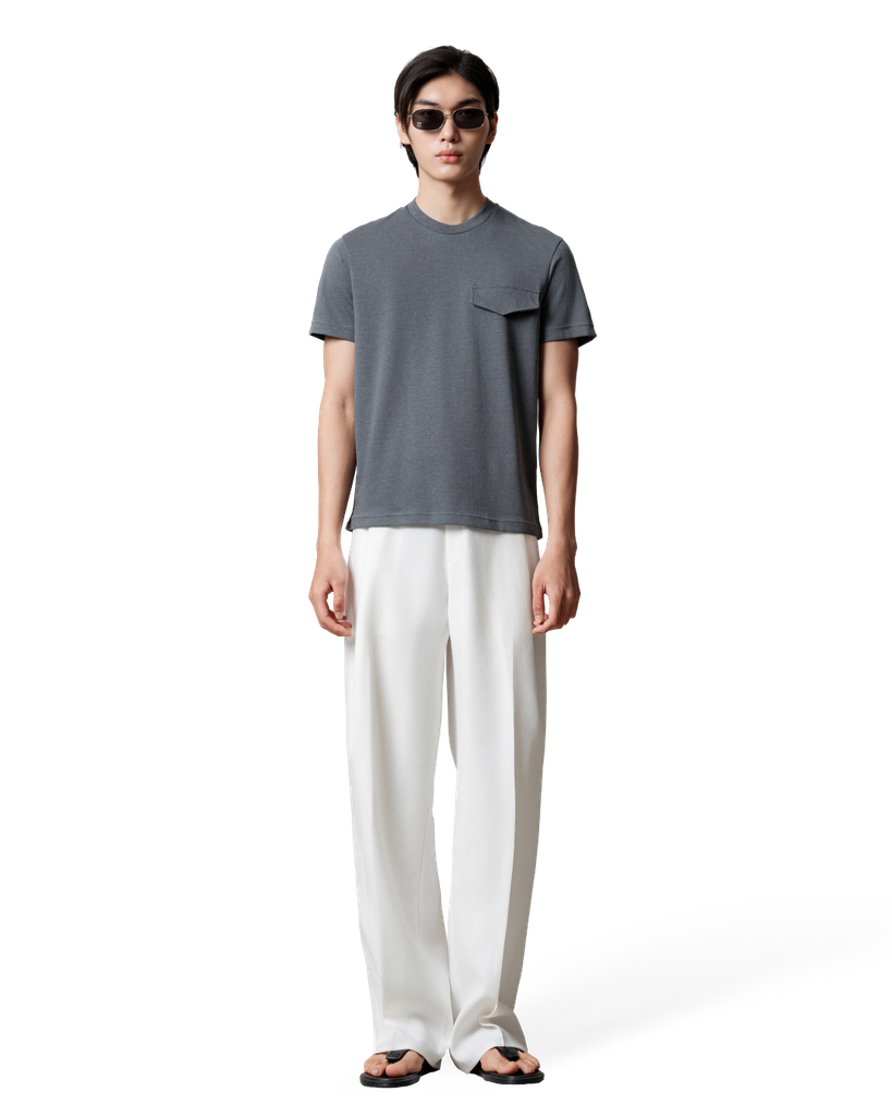 Snap Chest Pocket T-Shirt