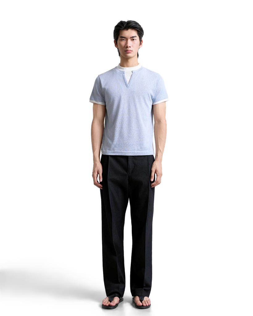 Stack V-Neck T-Shirt