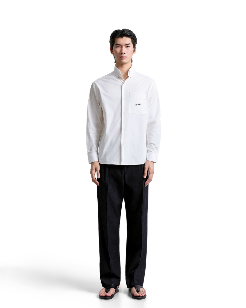Noah Embroidered Pocket Shirt
