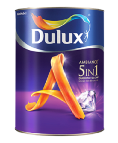 Sơn nội thất cao cấp Dulux Ambiance  5in1 Diamon grow 66AB 15L