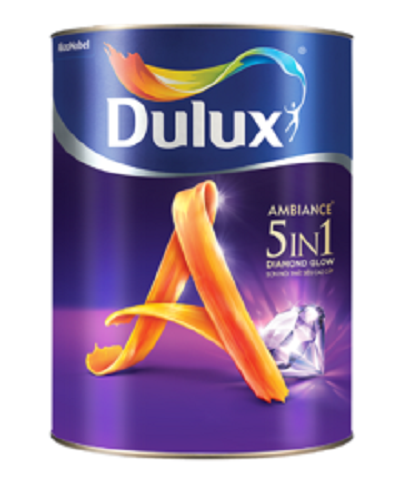 Sơn nội thất cao cấp Dulux Ambiance  5in1 Diamon grow 66AB 5L