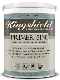 Sơn lót kháng kiềm ngoại thất KINGSHIELD PRIMER 5IN1 18L