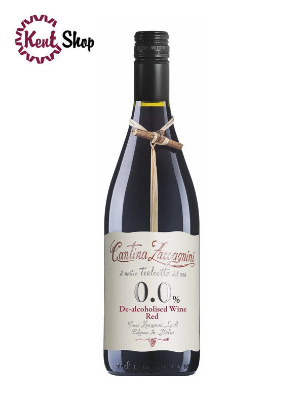 Rượu Vang Không Độ Ý Đỏ Cantina Zaccagnini 0.0% De-alcoholised Wine Red