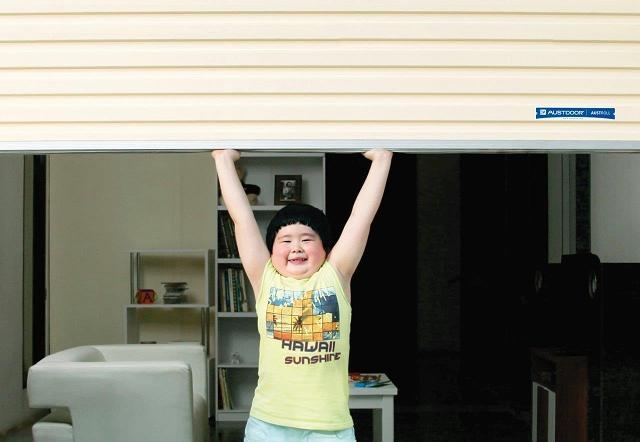 Cửa cuốn tấm liền sóng vuông TM Series 3