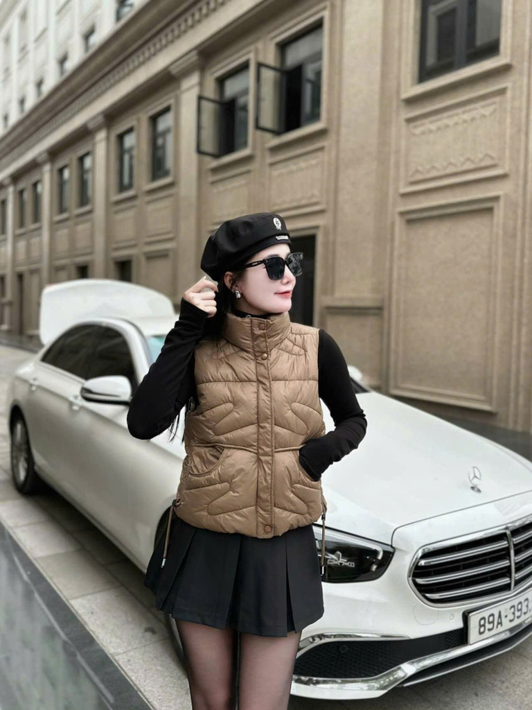 Áo Khoác Phao Gile Nữ Siêu Nhẹ G9204