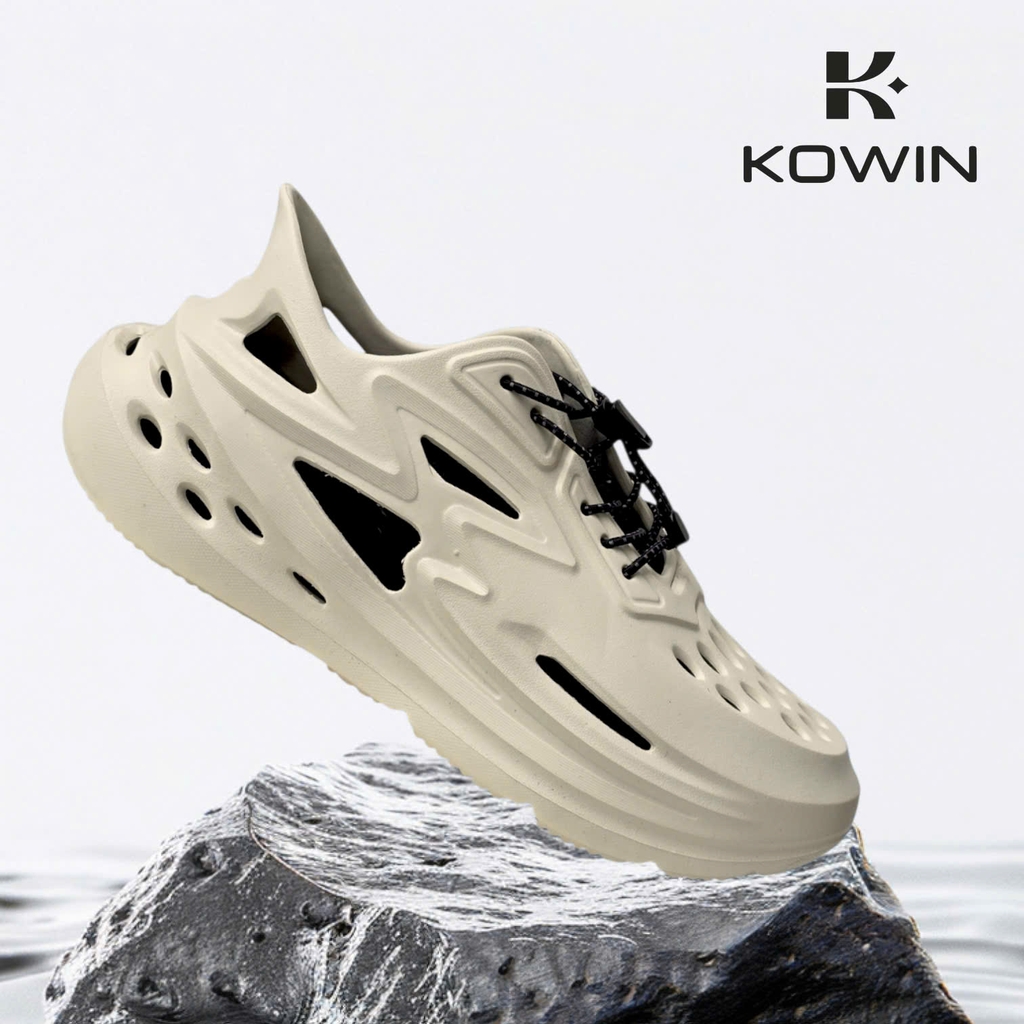 G8661 Giày Thể Thao Nam Đa Năng Siêu Nhẹ Chất Liệu Cao Su Non Chống Nước Chống Trượt