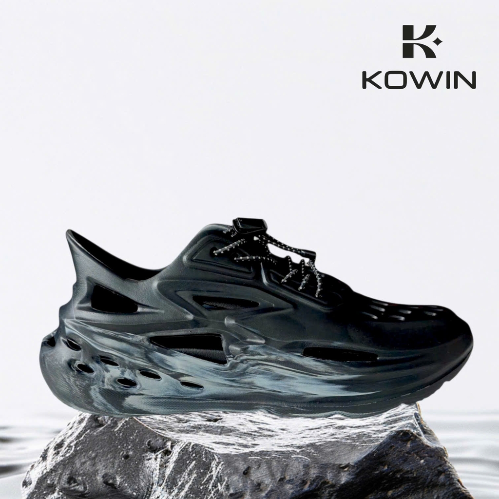 G8661 Giày Thể Thao Nam Đa Năng Siêu Nhẹ Chất Liệu Cao Su Non Chống Nước Chống Trượt