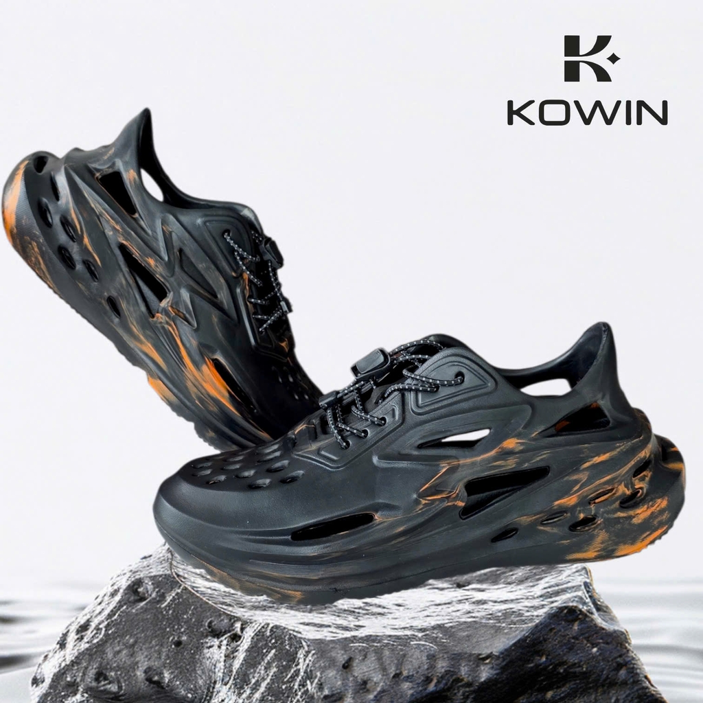 G8661 Giày Thể Thao Nam Đa Năng Siêu Nhẹ Chất Liệu Cao Su Non Chống Nước Chống Trượt