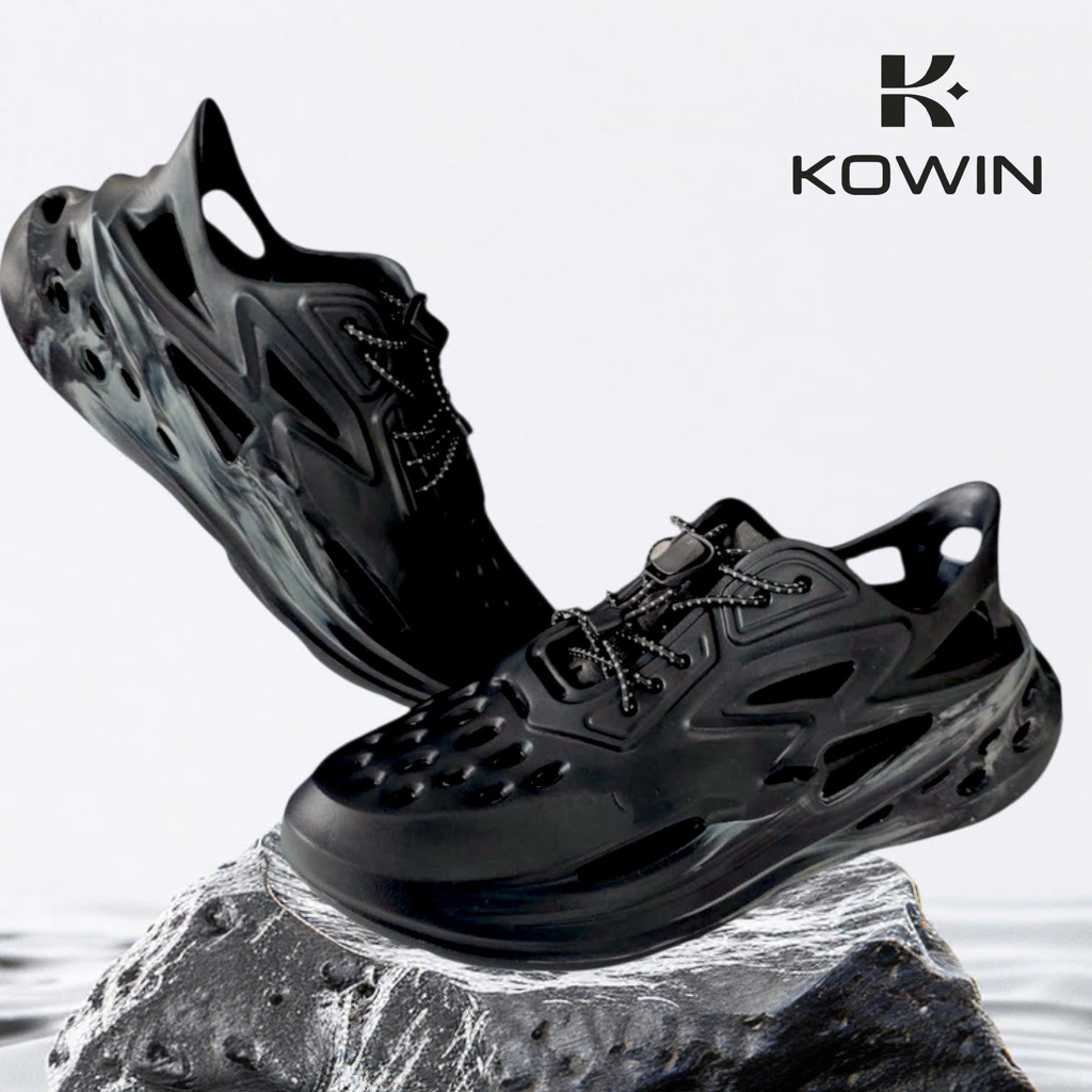 G8661 Giày Thể Thao Nam Đa Năng Siêu Nhẹ Chất Liệu Cao Su Non Chống Nước Chống Trượt