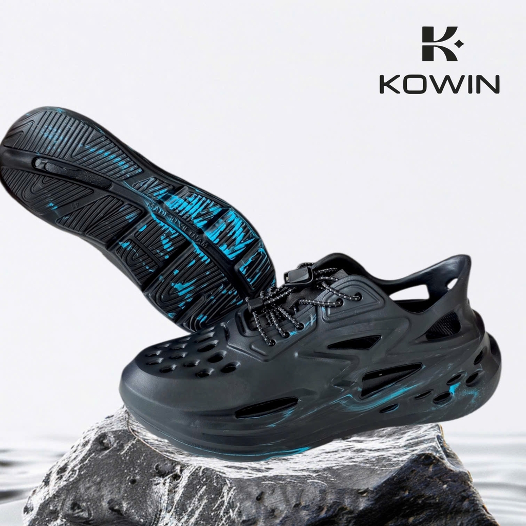 G8661 Giày Thể Thao Nam Đa Năng Siêu Nhẹ Chất Liệu Cao Su Non Chống Nước Chống Trượt