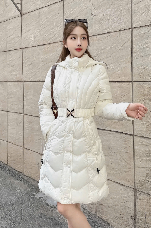 G93460 Áo Phao Nữ Dáng Dài Siêu Nhẹ Dày Ấm Thời Trang