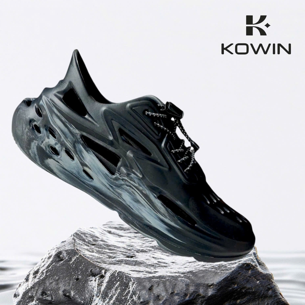 G8661 Giày Thể Thao Nam Đa Năng Siêu Nhẹ Chất Liệu Cao Su Non Chống Nước Chống Trượt