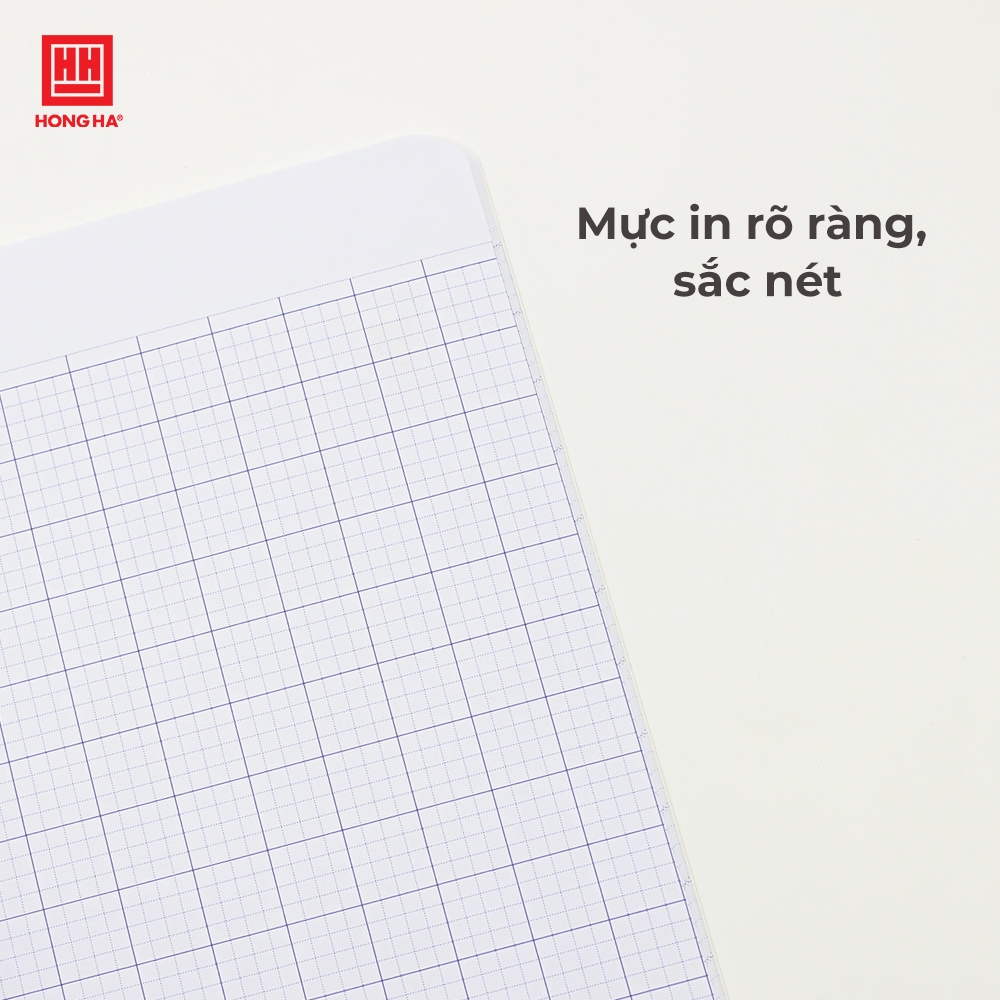 Sổ Notebook A4 200 trang 4 ô ly Hồng Hà - 4606