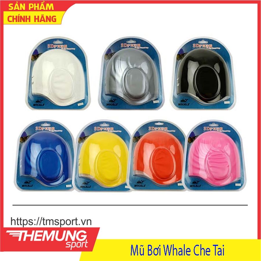 Mũ Bơi Whale Che Tai