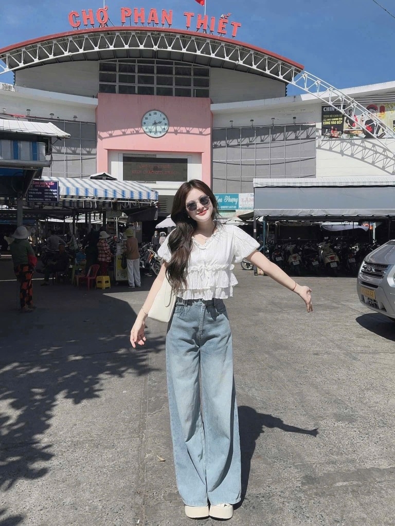 Set áo xô thêu Babydoll