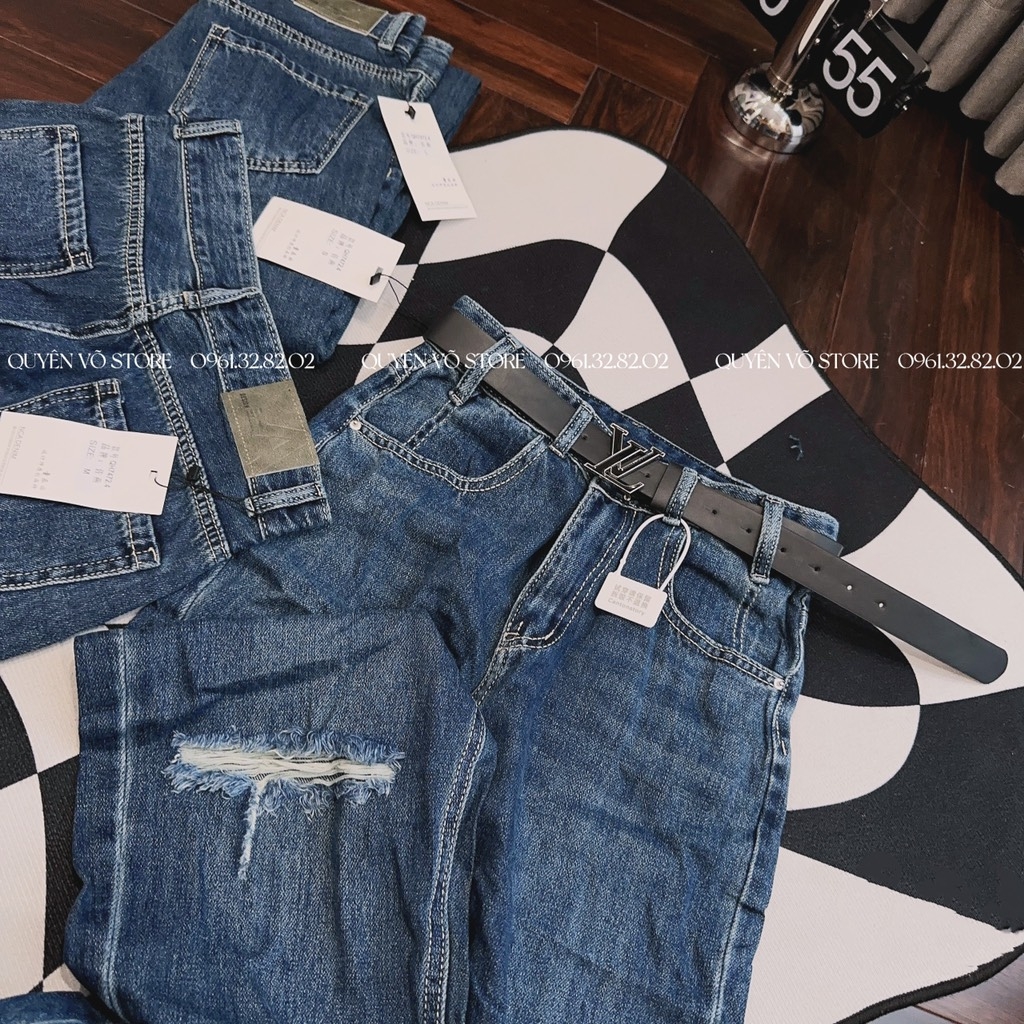 QJ 7472 Quần jean Baggy