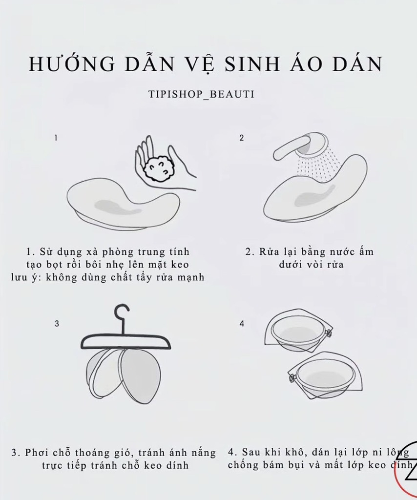 Bra dán bàn tay