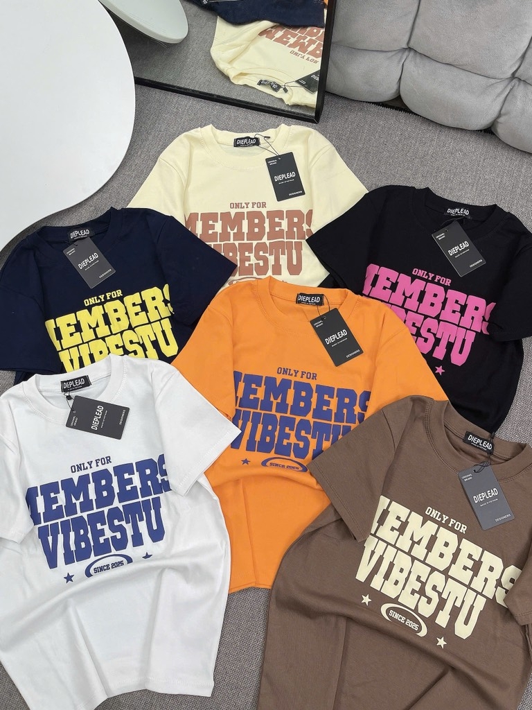 Áo thun in chữ - Form vừa