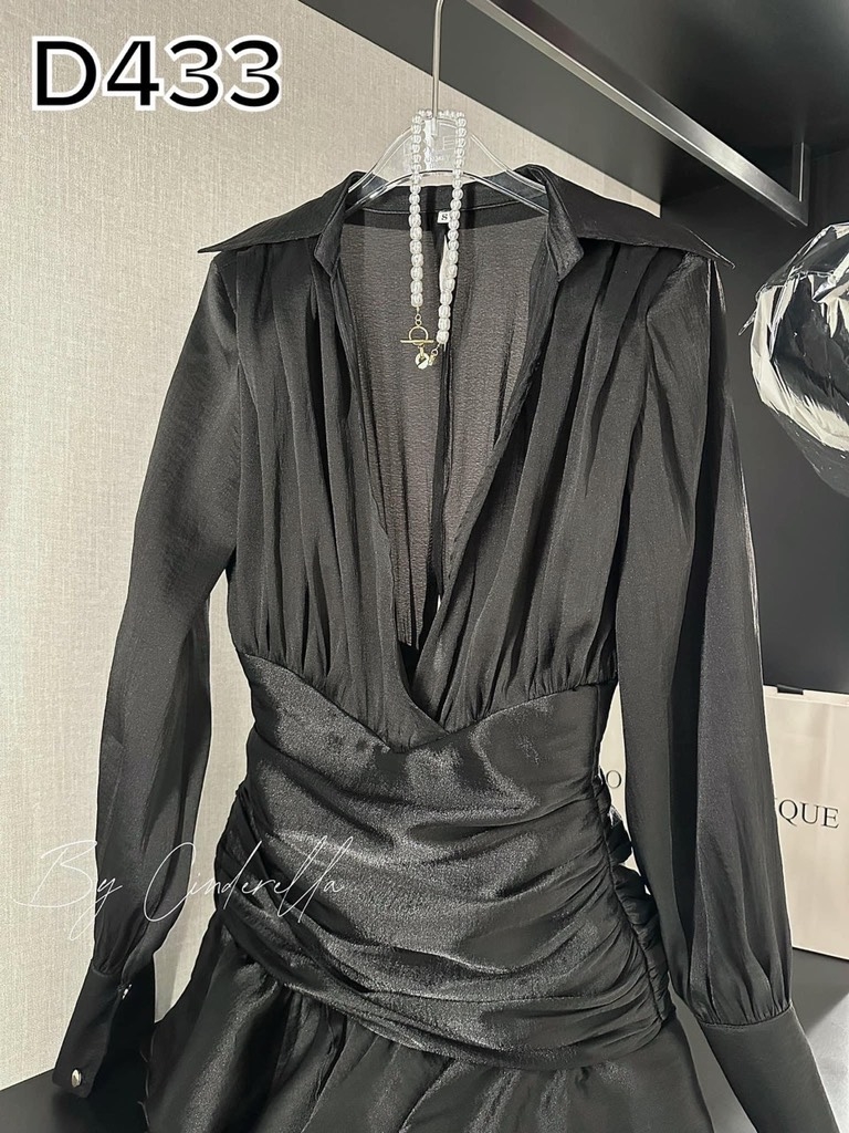 BIGSIZE 55-65kg - Đầm cổ xẻ