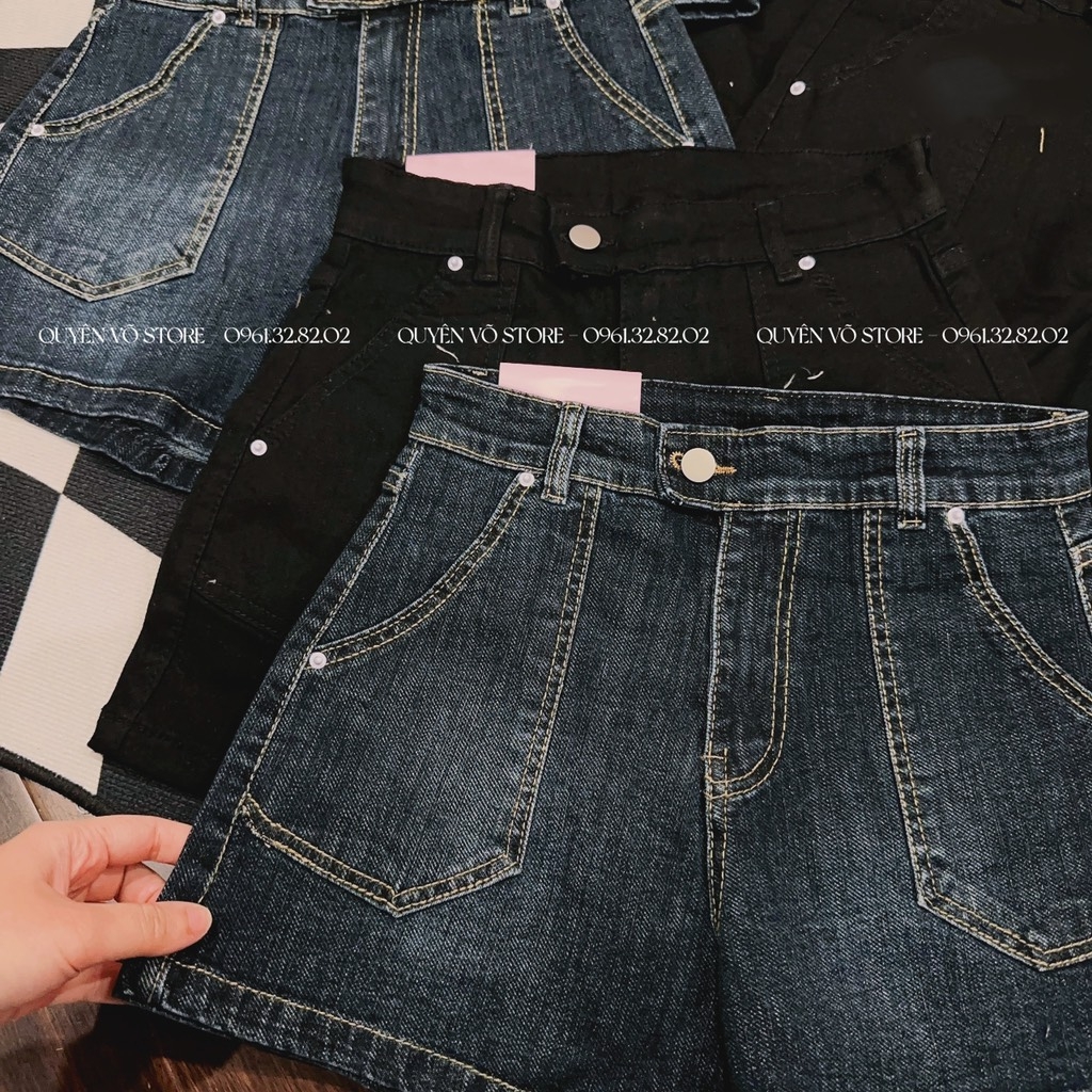 QJ 730 Quần jean short dãn