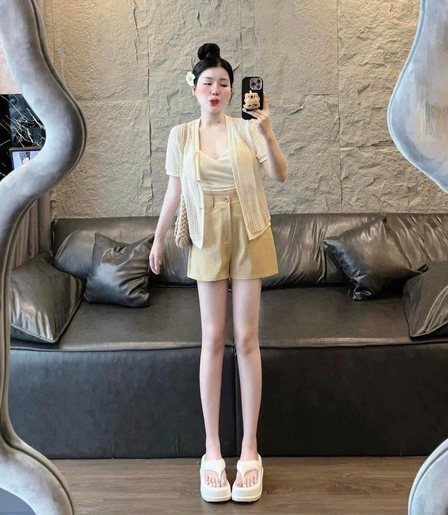 Set 3 món short nude - Freesize