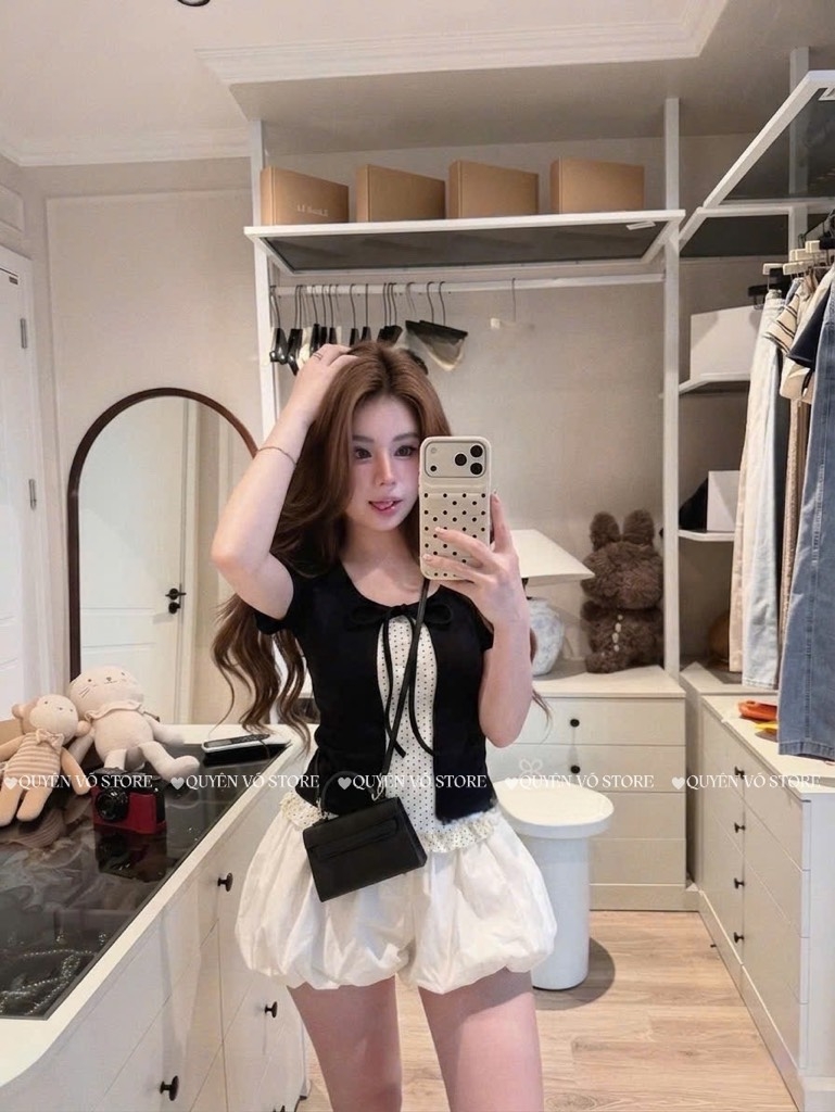 Áo thun kèm khoác set 2