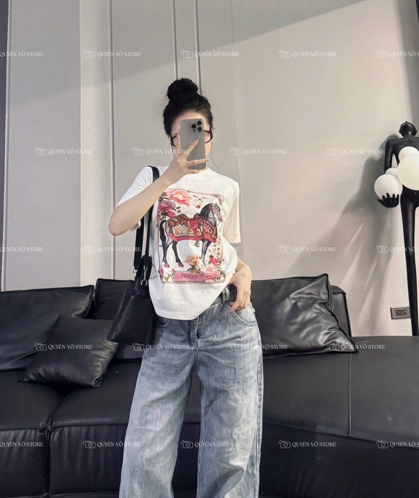 Áo thun ngựa - Form vừa 45-55kg