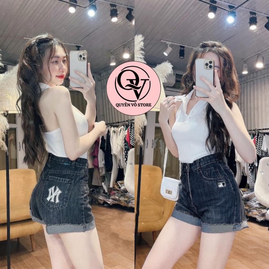 QJ 11T2 Quần jean short NY