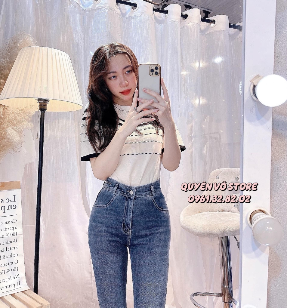 QJ 1302 Quần jean Tommy - M