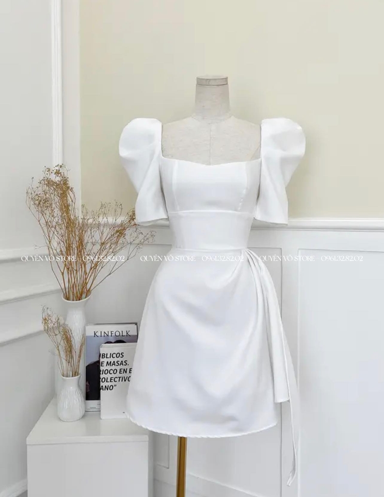 Đầm thiết kế có vạt
