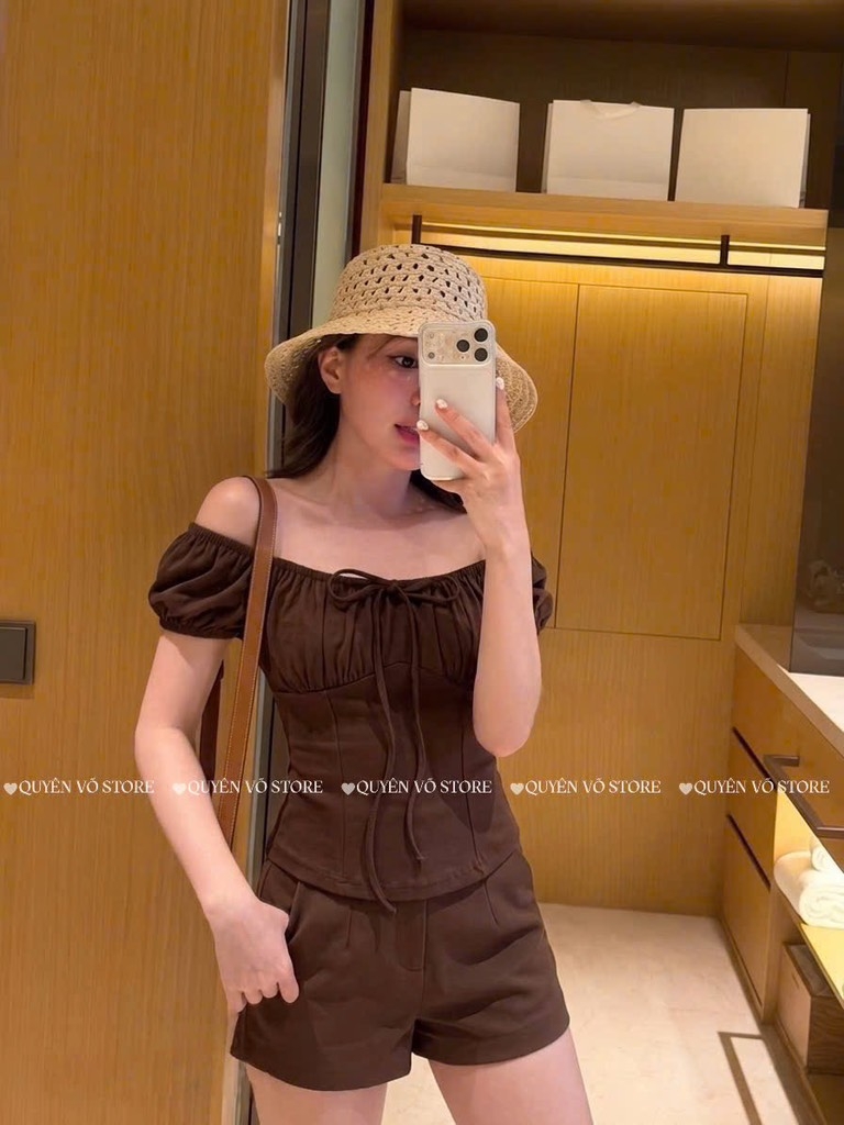 Áo thun cổ u chun trơn