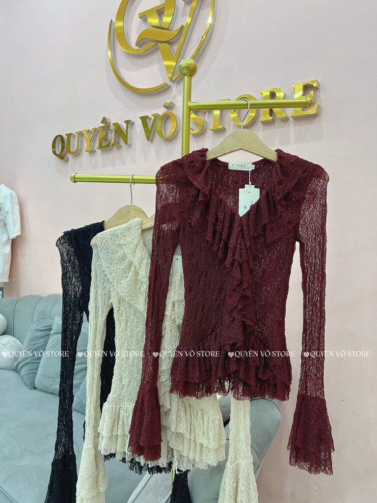 Áo ren 51083 - Đỏ