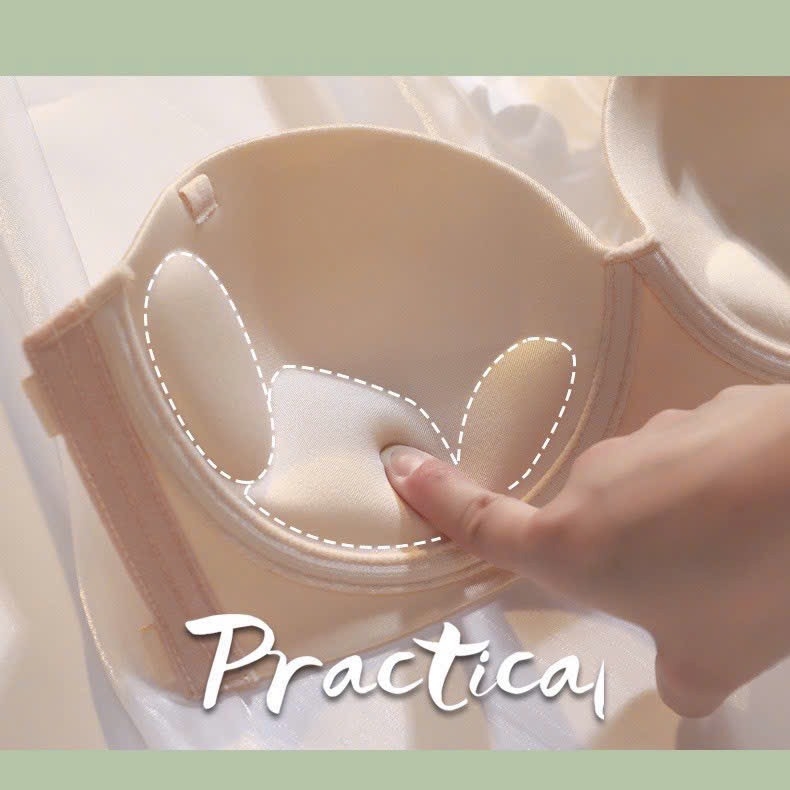 Áo cúp ngực kèm dán 2 bên - M77