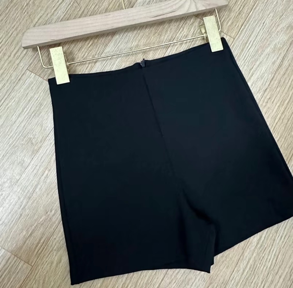 Quần short đùi dance cạp cao - Chất co giãn
