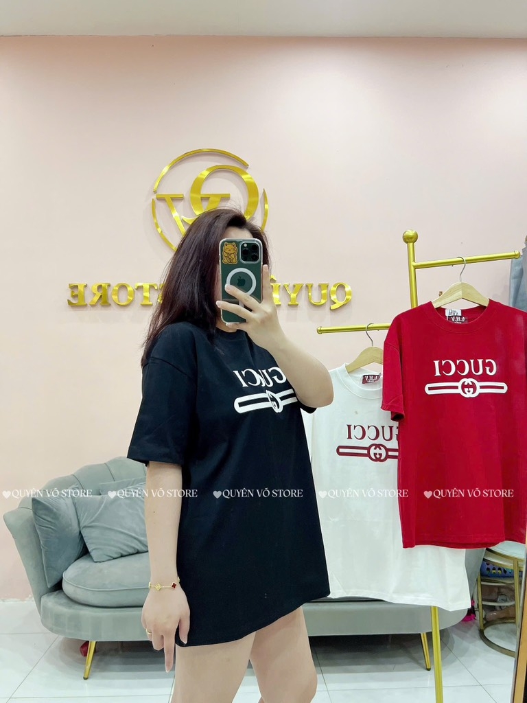 Áo thun Gucci - Form rộng dưới 65kg