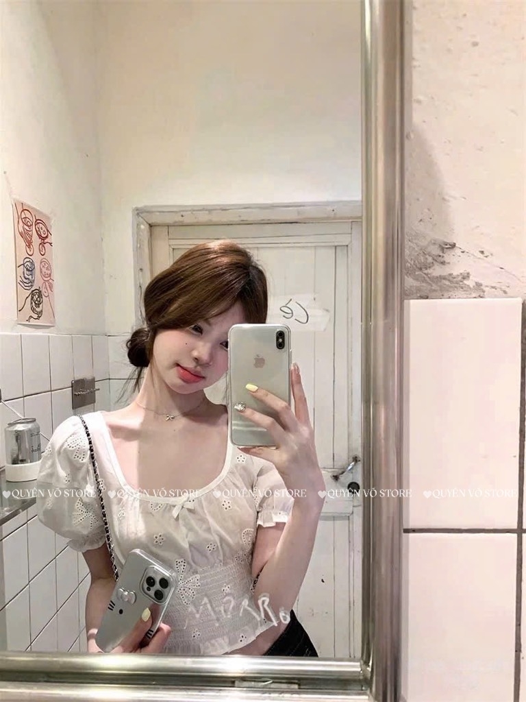 Áo thô boi hoa chun