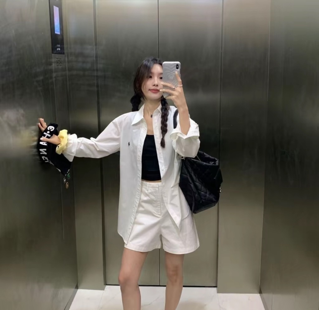 Quần short kaki mềm - Đen