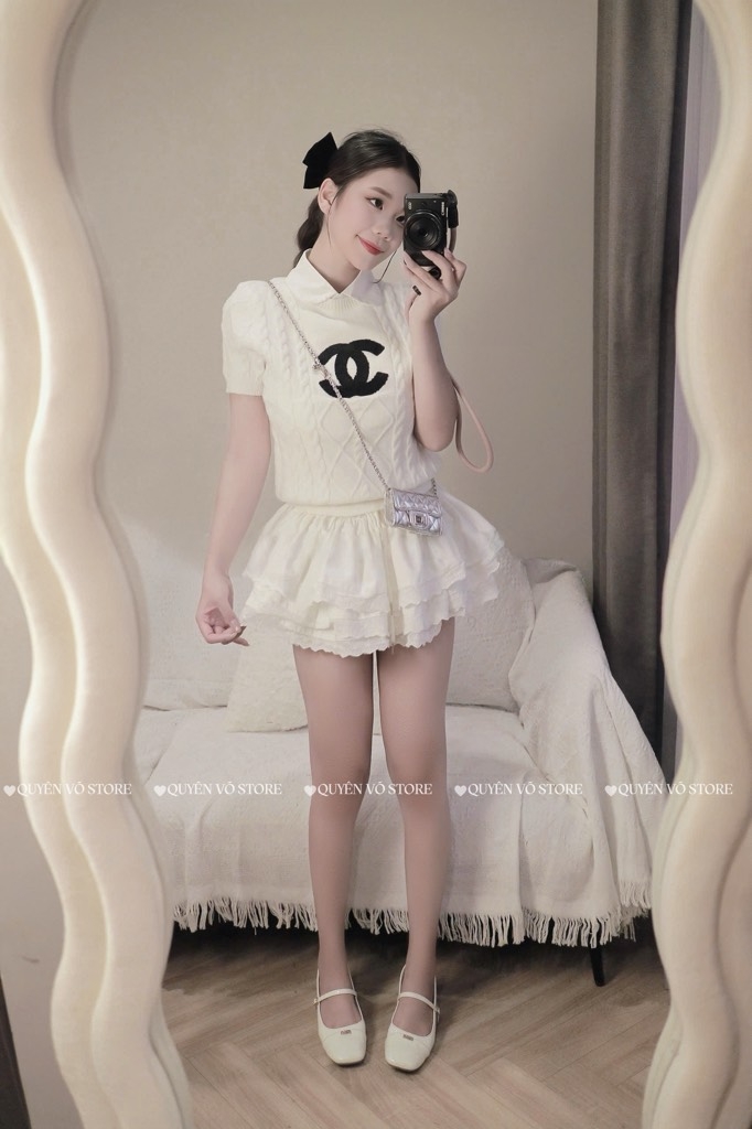 Áo MTG Chanel basic