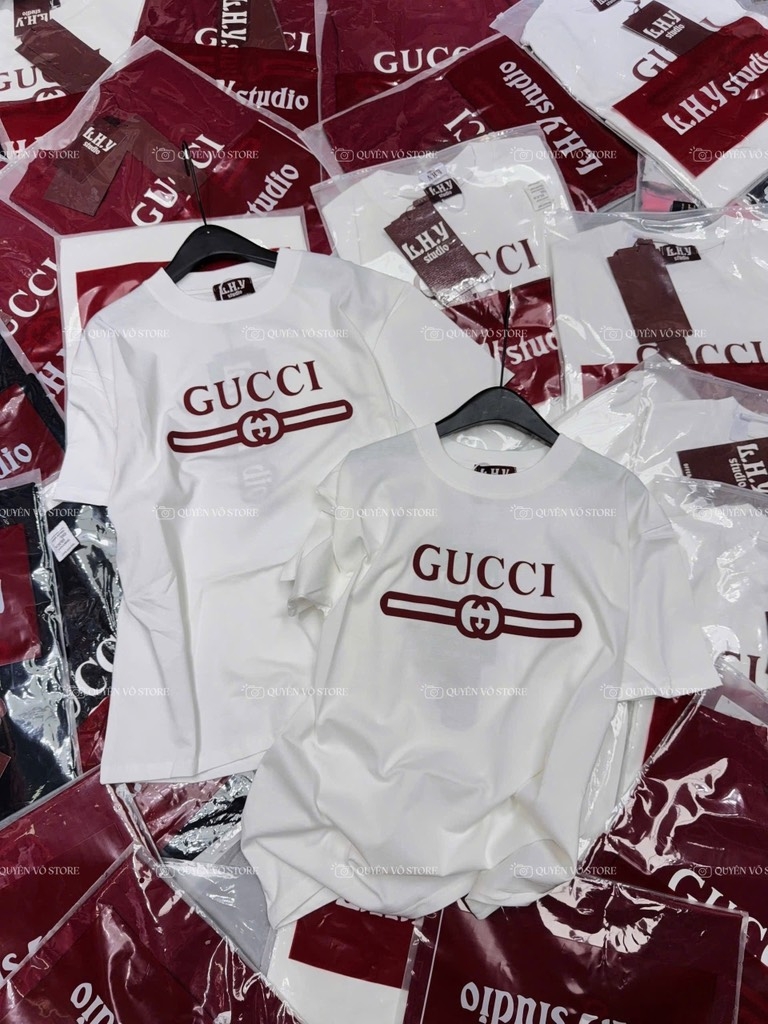 Áo thun Gucci - Form rộng dưới 65kg