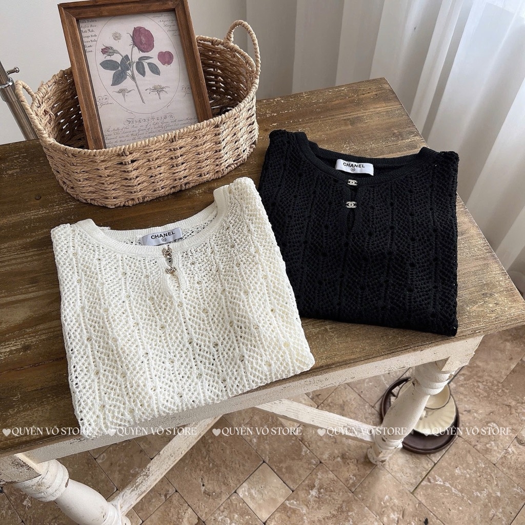 Áo MTG Chanel lưới