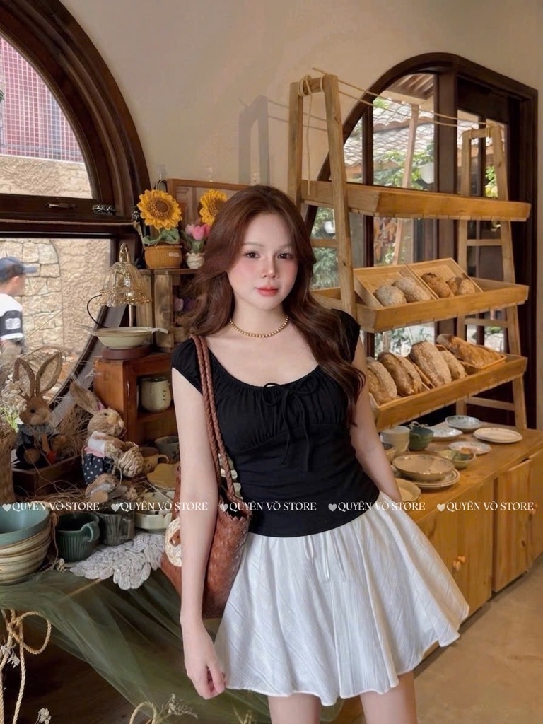 Áo thun 2 dây bản